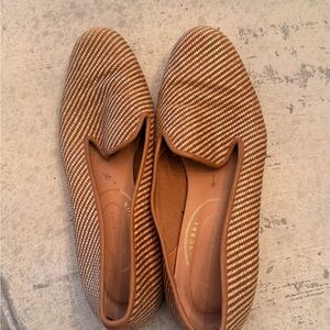 Women's Stubbs & Wootton Tan Woven
Raffia Loafers